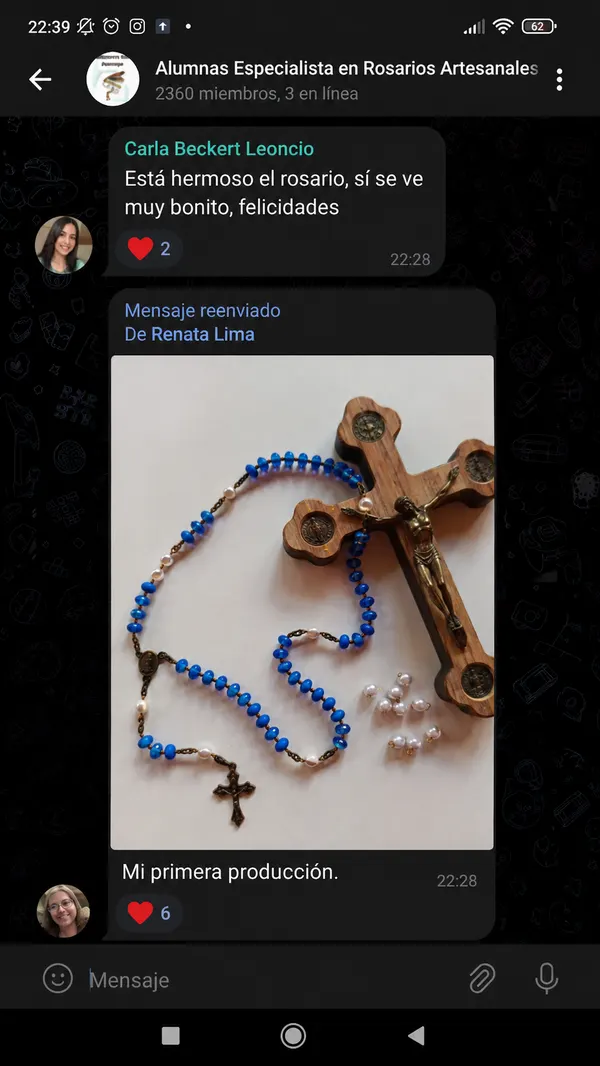 Testimonio 9 — alumna del curso Especialista en Rosarios